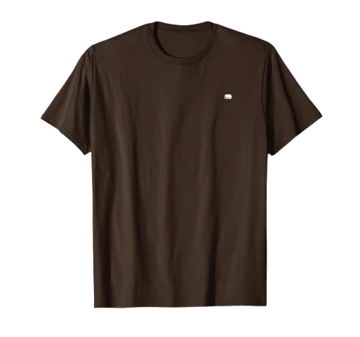 Camiseta Classic Fit de algodón en color blanco